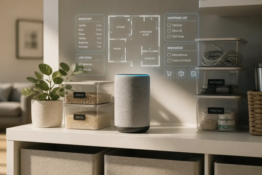 How to Use AI for Home Organization: What types of home organization tasks can AI help with, from decluttering plans to