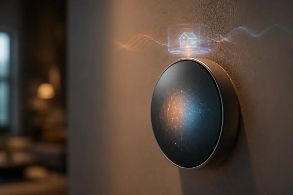 What makes a smart home device AI-powered, and what tasks can AI automate at home?
